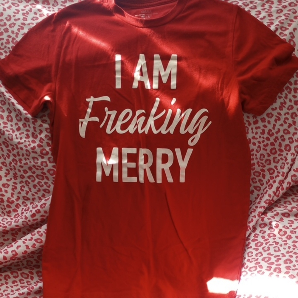 GAP Festive Red Holiday T-Shirt